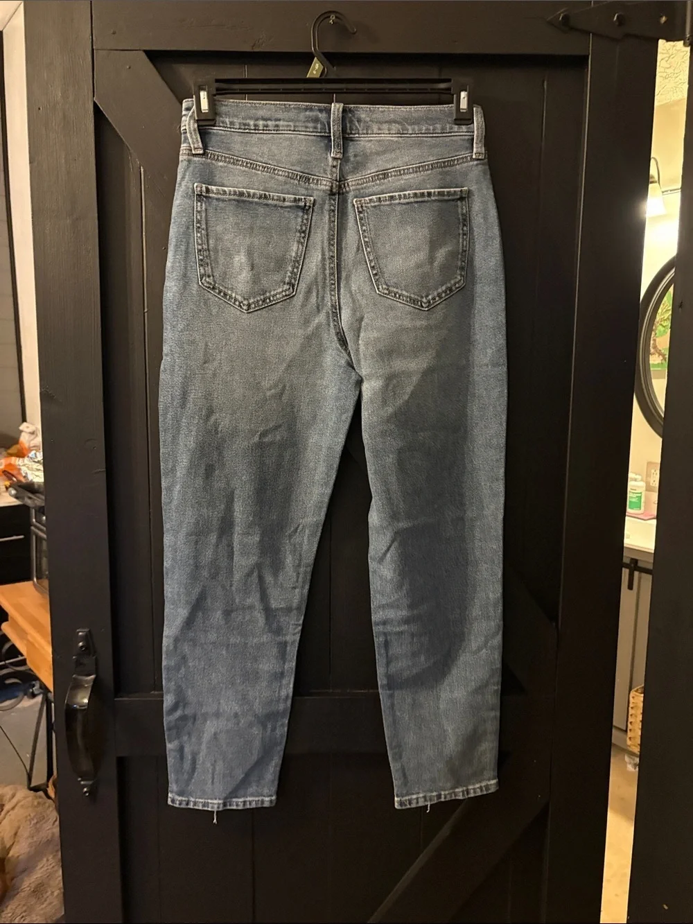 SO High-Rise Light Blue Distressed Women's Jeans